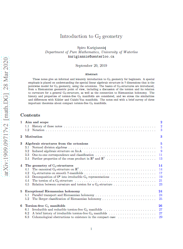Introduction to G2 geometry