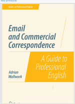 Email and Commercial Correspondence Cover