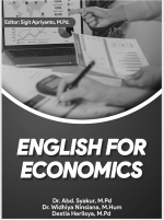 English for Economics
