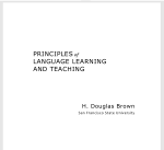 Principles of Language Learning and Teaching Cover