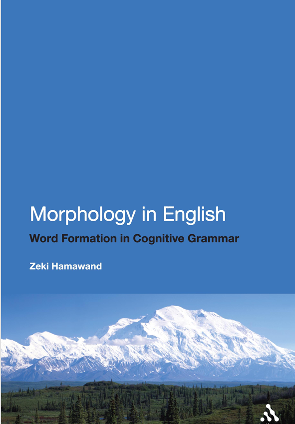 Morphology in English Cover