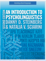 An Introduction to Psycholinguistics Cover