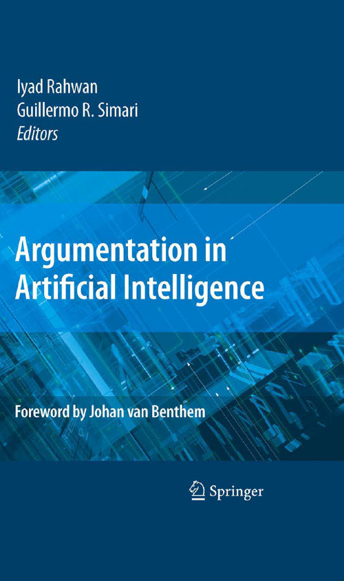Argumentation in artificial intelligence