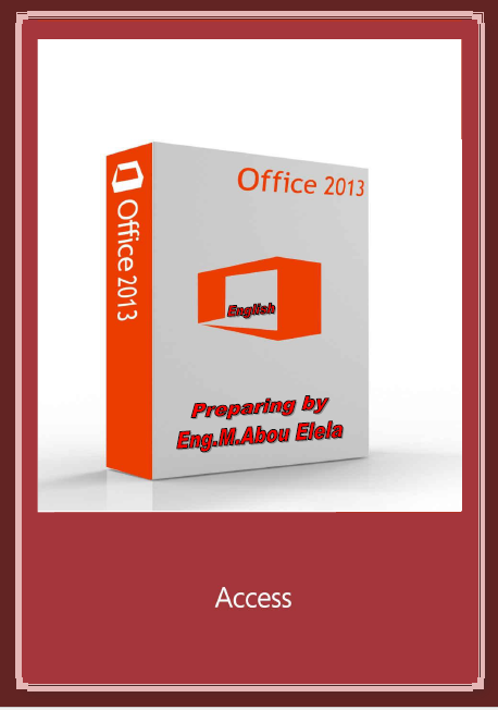 Microsoft Access 2013