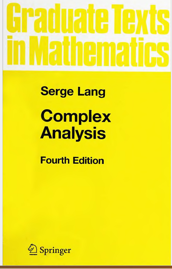 Complex Analysis