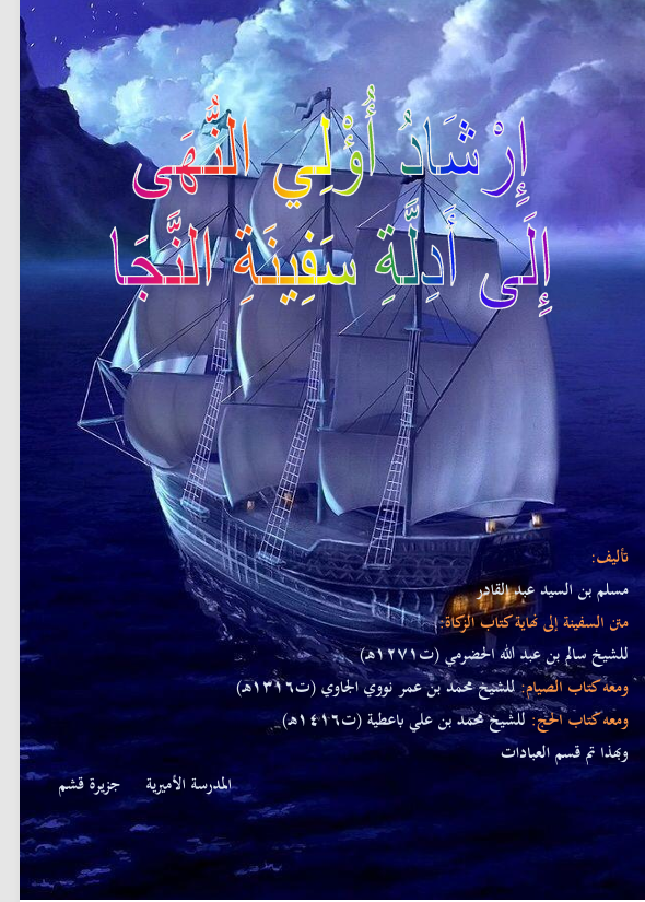 ارشاد اولي النهي الى ادلة سفينة النجا Cover