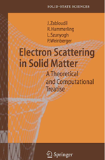 Electron Scattering in Solid Matter
