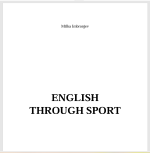 English through Sport Cover