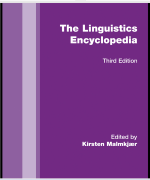 The Linguistics Encyclopedia Cover