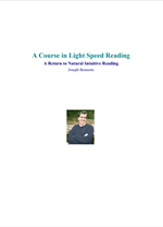 A Course in Light Speed Reading