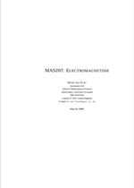 ELECTROMAGNETISM