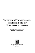 MAXWELL’SEQUATIONSAND THEPRINCIPLESOF ELECTROMAGNETISM