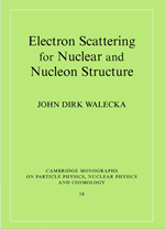 ELECTRON SCATTERING FOR NUCLEAR AND NUCLEON STRUCTURE