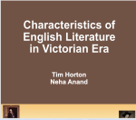 Characteristics of English Literature in Victorian Era Cover