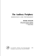 The Auditory Periphery