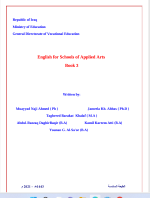 English for Schools of Applied Arts-Book3 Cover