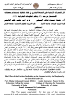اثر المنحدرات الارضية على النشاط البشري في قضاء شقلاوة