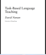Task-Based Language Teaching