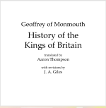 History of the Kings of Britain