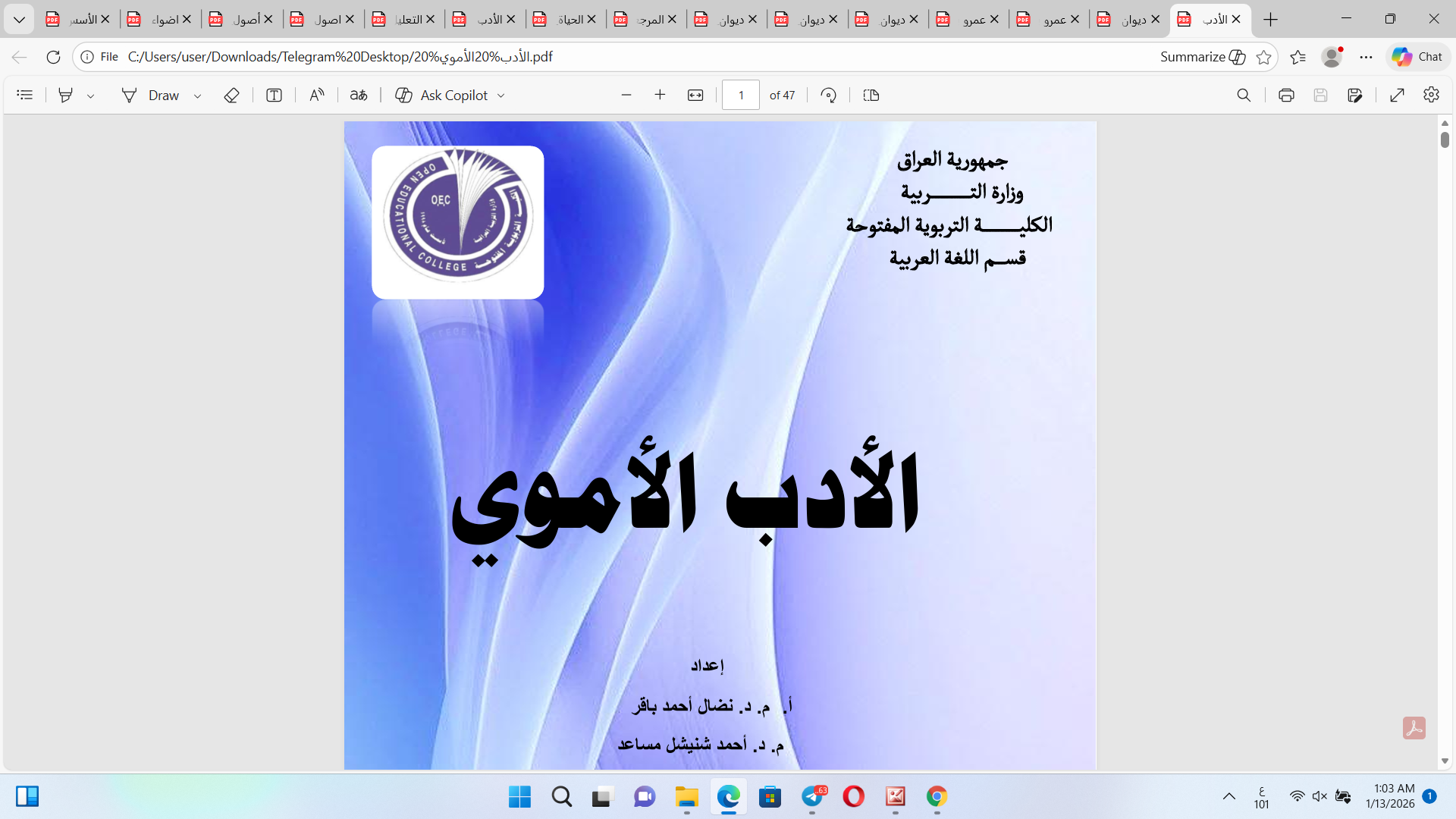 الأدب الأموي
